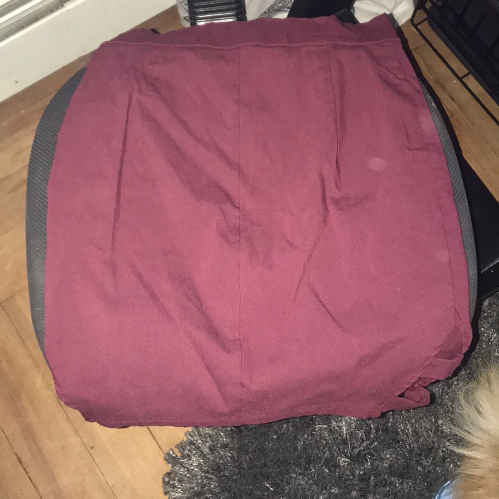 Purple Pencil Skirt